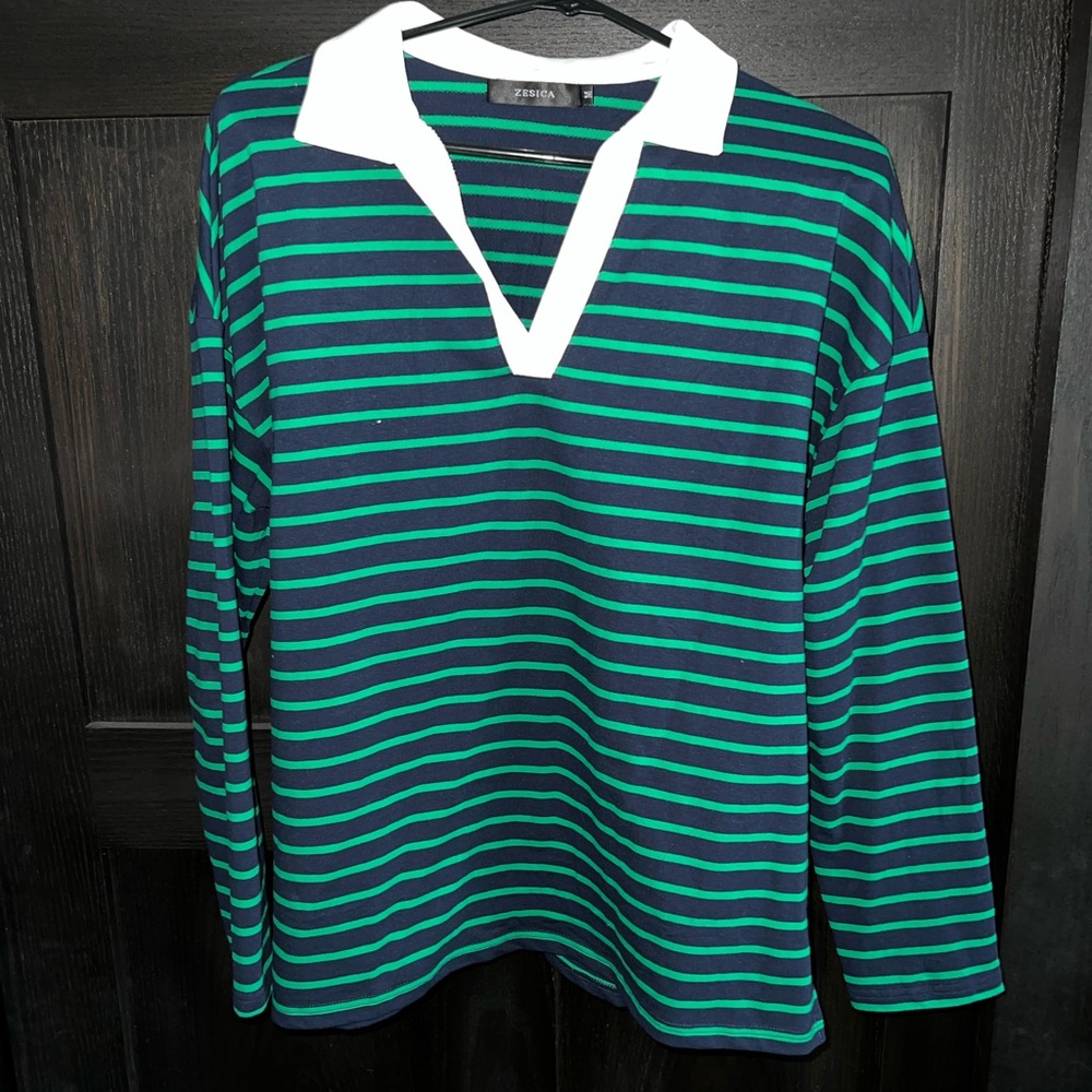 Rugby style long sleeve